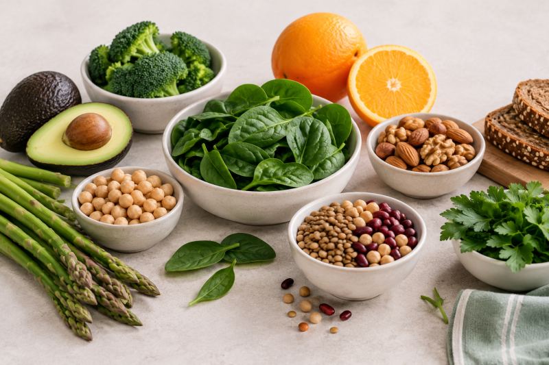 Alimenti che contengono acido folico